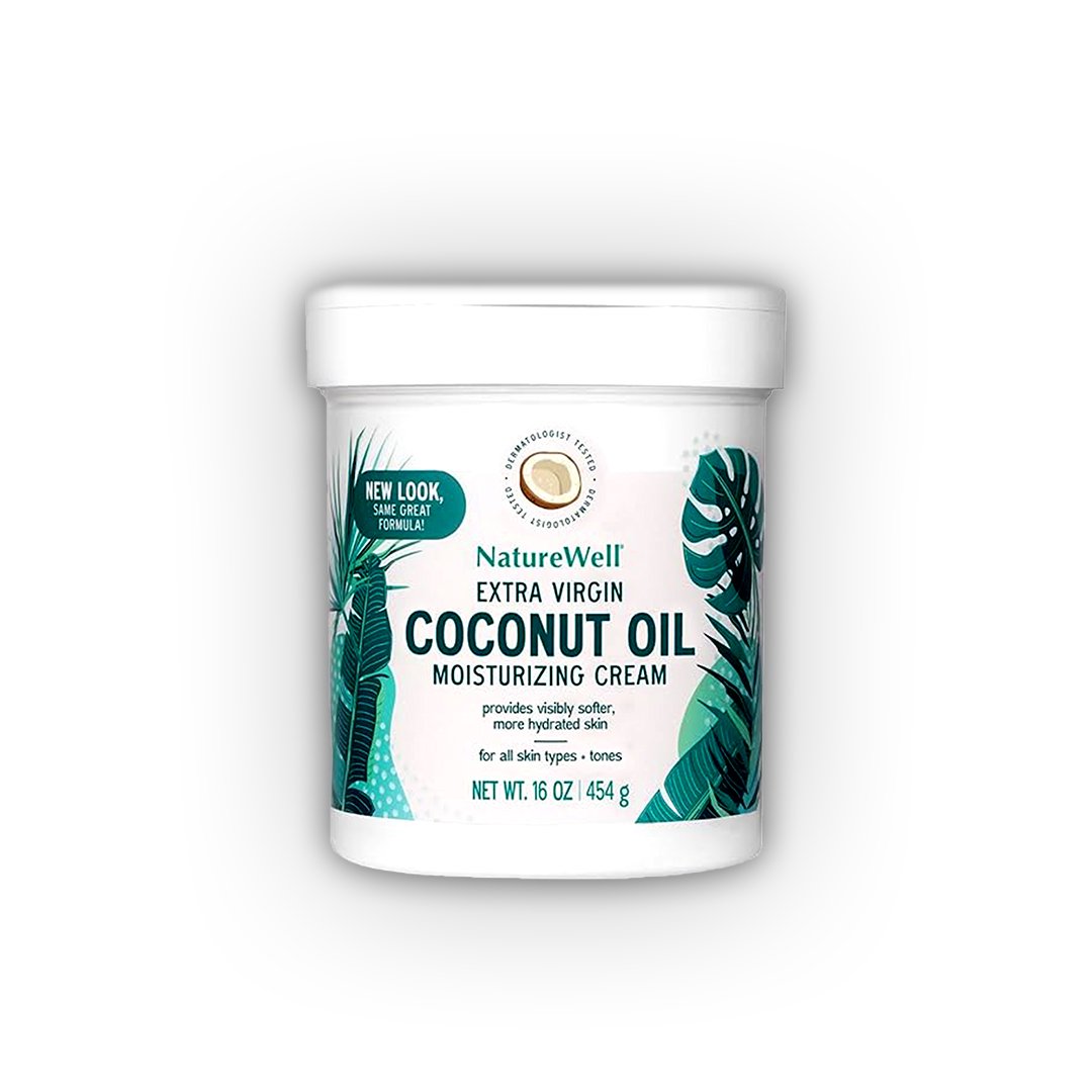 NatureWell Extra-Virgin Coconut Oil Moisturizing Cream 2 Pack (16 oz ...