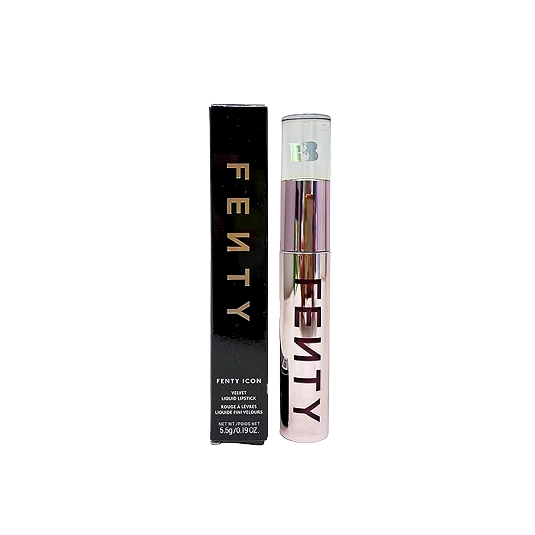 Fenty Beauty Icon Velvet Liquid Lipstick – 04 Riri (Rose Mauve Nude) 5.5g
