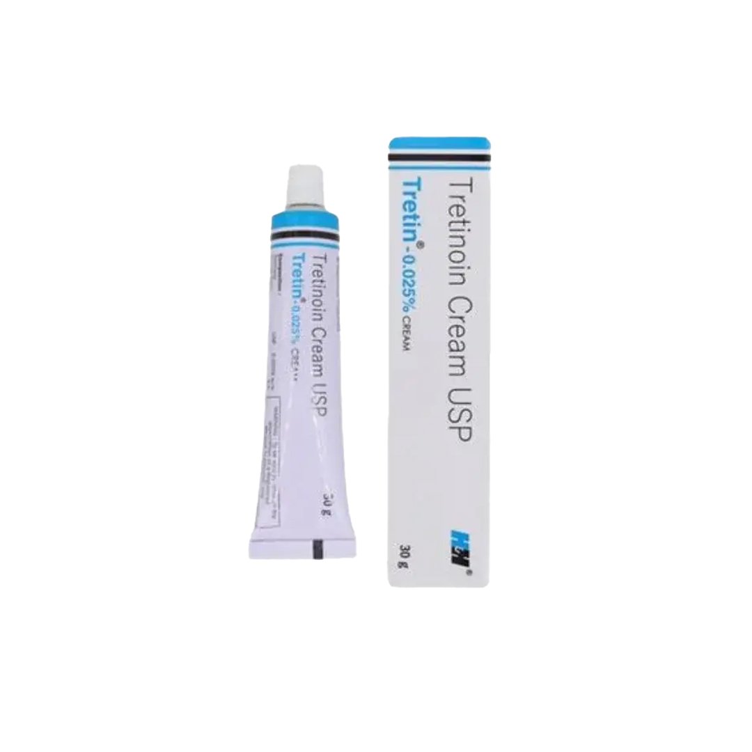 H&H Tretinoin Cream USP Tretin 0.025% (30g)